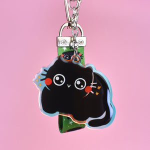 Cats! Holographic Keychain & Bag Charm