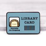 Library Card - Metal Enamel Pin
