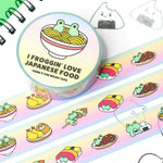 Washi Tape - I Froggin' Love Japanese Food
