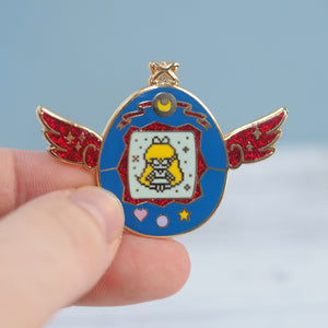 
            
                Load image into Gallery viewer, Sailor Moon-Inspired Pet - Sailor V - Metal Enameled Pin
            
        