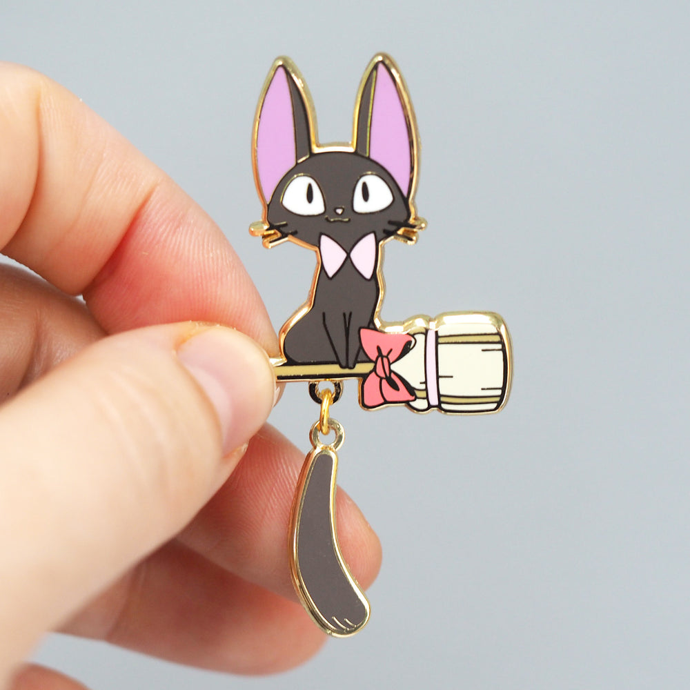 Jiji The Cat - Metal Enamel Pin