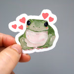 Frog Buddies Vinyl Sticker Pack