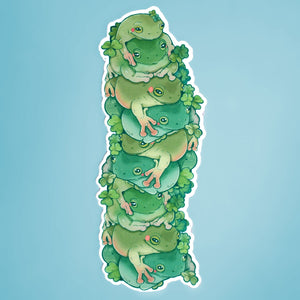 Frog Stack Bookmark