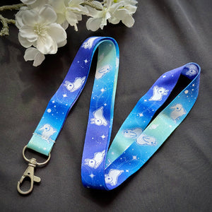 Galaxy Bunny Lanyard