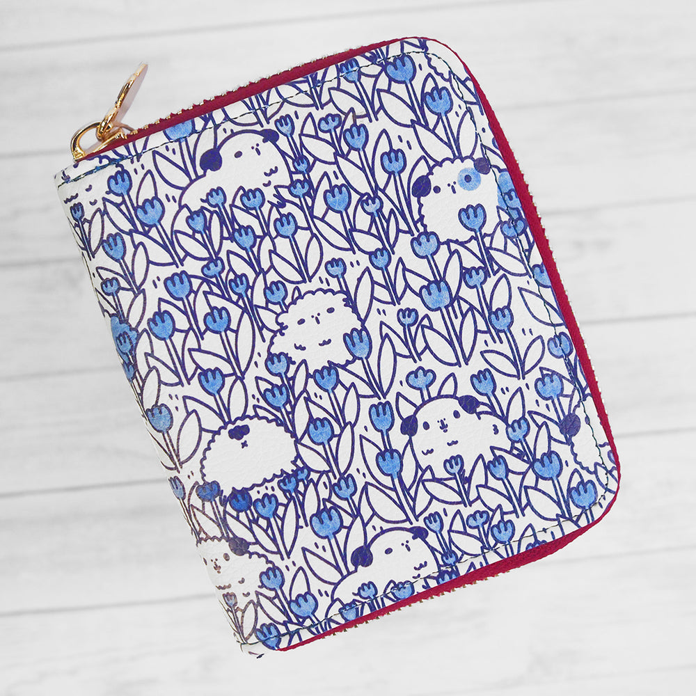 Guinea Pigs and Tulips - Zipper Wallet