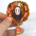 Spirited Away No Face - Deluxe Metal Enamel Pin