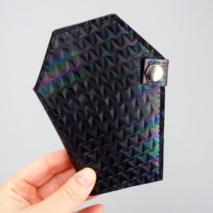 
            
                Load image into Gallery viewer, Coffin Wallet - Holographic Night
            
        