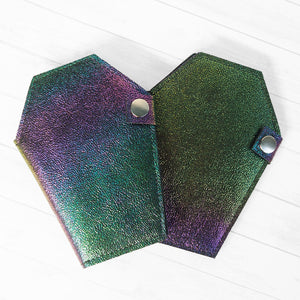 
            
                Load image into Gallery viewer, Coffin Wallet - Mermaid Sparkle
            
        
