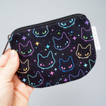 Handmade Zipper Pouch - Cats