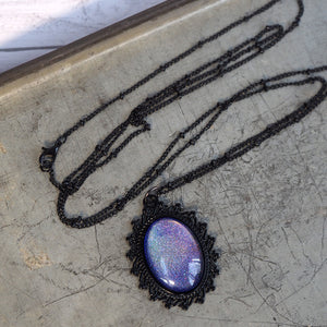 Black Cameo Necklace - Oracle