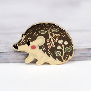 Hedgehog - Metal Enameled Pin
