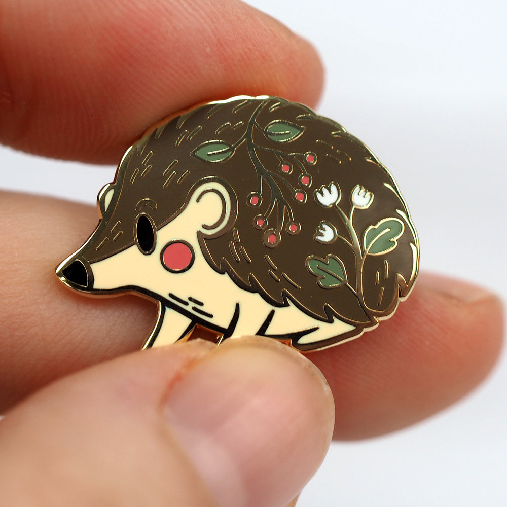 Hedgehog - Metal Enameled Pin