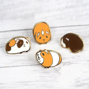 Guinea Pigs Enamel Pin Set