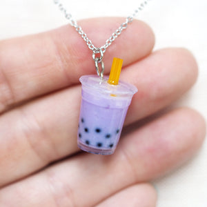 Handmade Bubble Tea Necklace