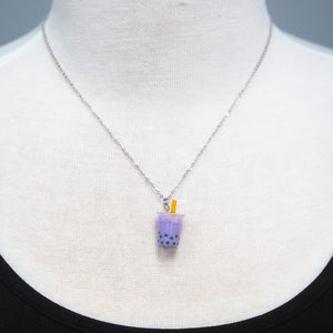 Handmade Bubble Tea Necklace