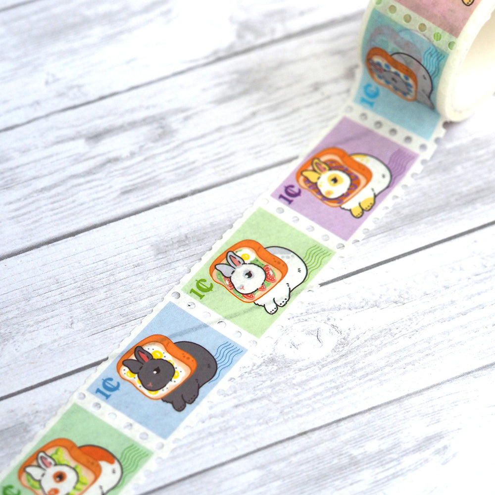 Stamp Washi Tape - Toast Bunny