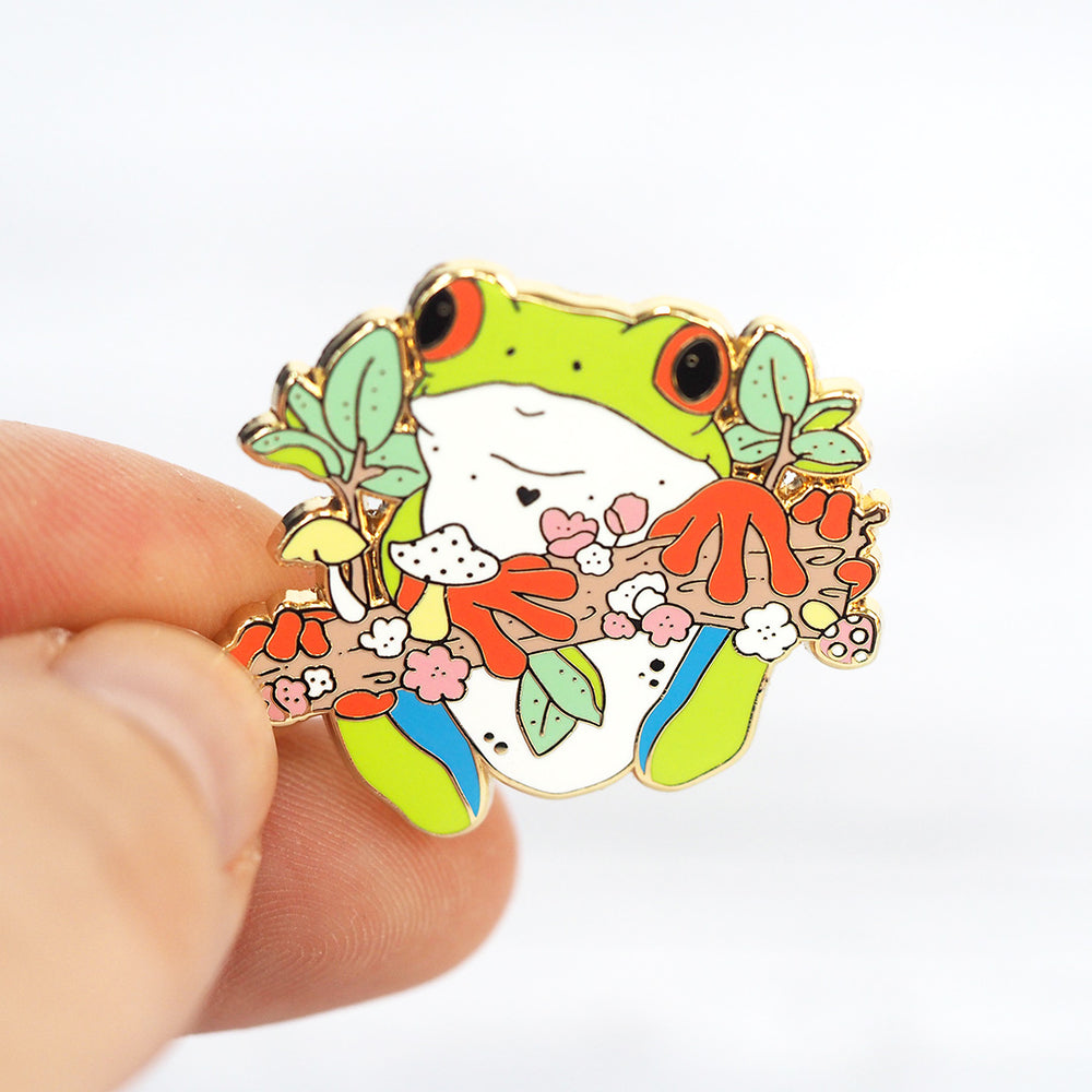Tree Frog - Metal Enamel Pin
