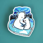 Vinyl Sticker - Polar Bear Hug