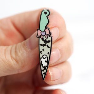 Kawaii Knife - Metal Enamel Pin