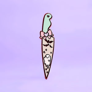 Kawaii Knife - Metal Enamel Pin