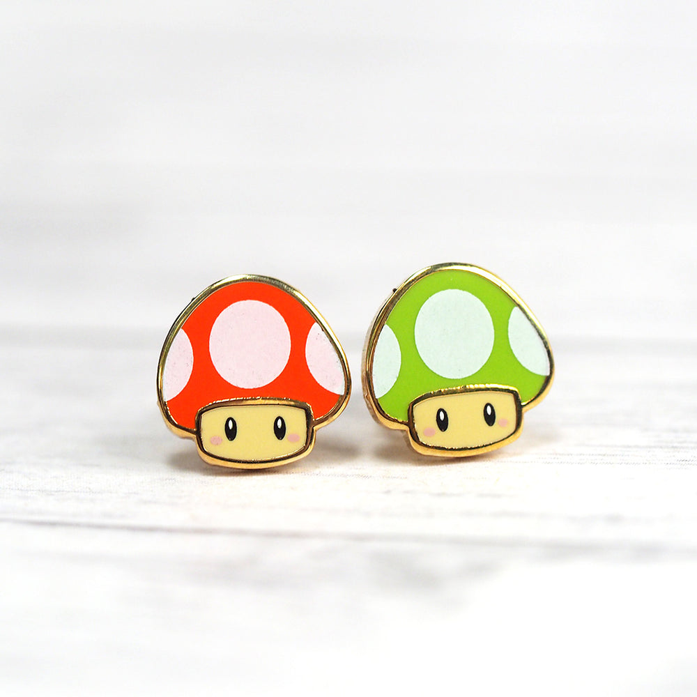 Mushroom Kingdom Earrings