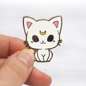 Sailor Moon-Inspired - Chibi Artemis - Metal Enameled Pin