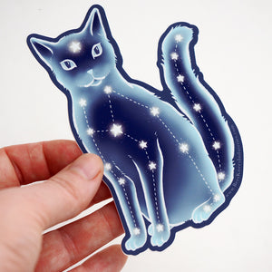Constellation Cat - Vinyl Sticker