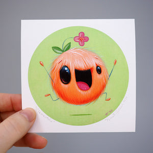 
            
                Load image into Gallery viewer, Signed Fine Art Mini Print - Clementine
            
        