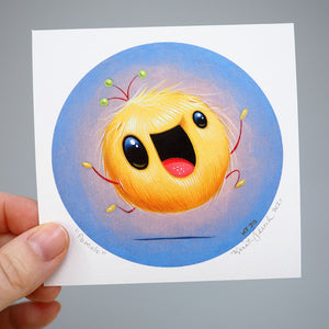 Signed Fine Art Mini Print - Pomelo