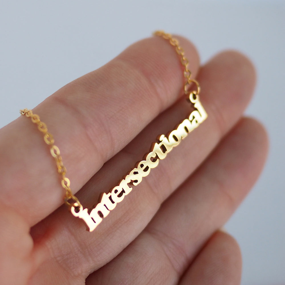 
            
                Load image into Gallery viewer, Intersectional Feminism Necklace
            
        