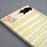 Kitty Cat 'Do Not Want' To Do List Notepad