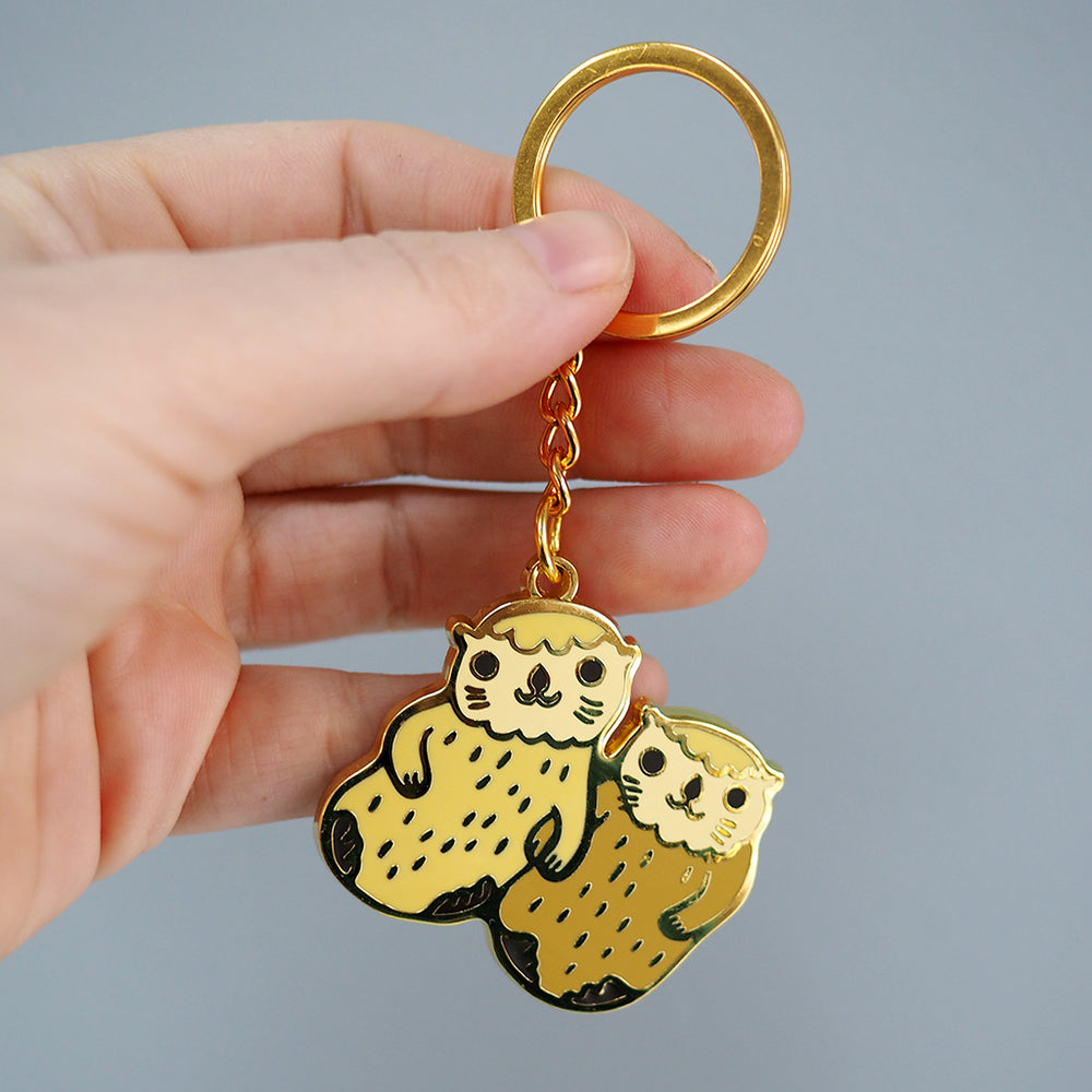 
            
                Load image into Gallery viewer, Best Friends Otter Keychain
            
        