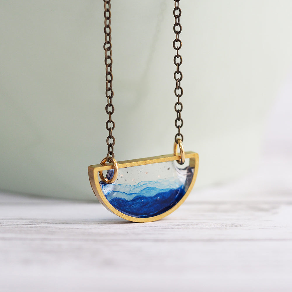 
            
                Load image into Gallery viewer, Ocean Sky Necklace
            
        