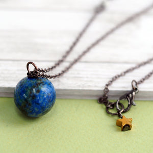 Earth & Moon Necklace