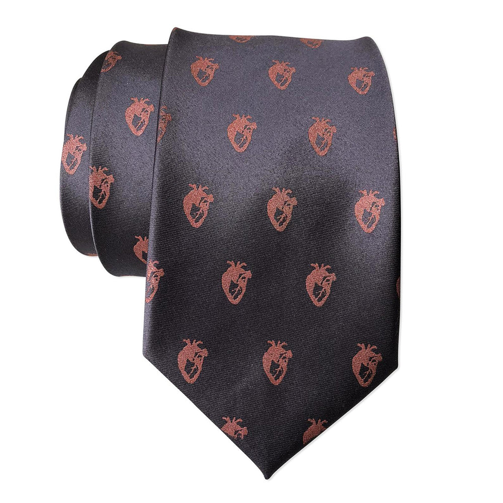 Anatomical Hearts Necktie - Grey