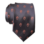 Anatomical Hearts Necktie - Grey