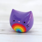 Pride Rainbow Pocket Kitty! Figurine