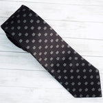 Cat Dots Necktie - Black