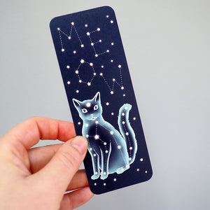 
            
                Load image into Gallery viewer, Bookmark - Constellation Cat
            
        