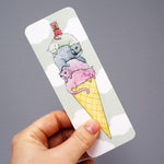 Bookmark - Ice Cream Kitty Cone