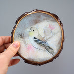 Fine Art Wooden Plaque - Goldfinch