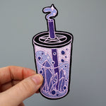 Witchy Crystal Bubble Tea - Iron-On Patch