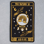 ' The Future is Queer ' Tarot Card - Iron-On Patch
