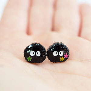 Soot Sprite Stud Earrings