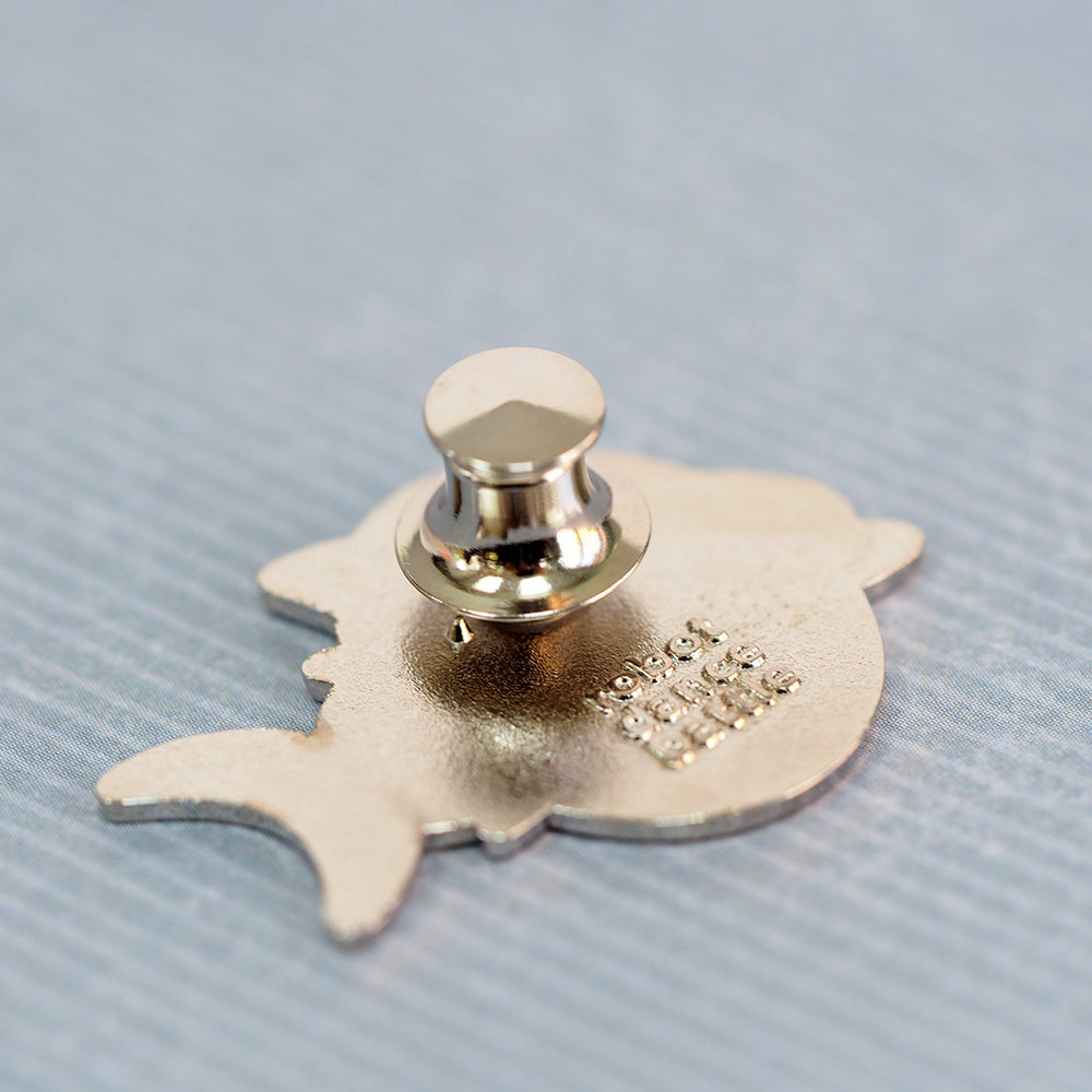 Donut Shark - Metal Enameled Pin