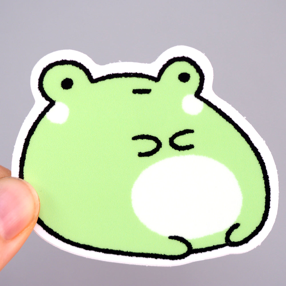 
            
                Load image into Gallery viewer, Blob Frog - Vinyl Sticker
            
        