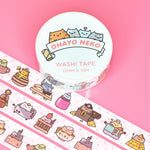 Washi Tape - Ohayo Neko