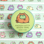 Washi Tape - Froggy Kitty