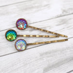 Mermaid Scales Bobby Pin Set / Hair Slides