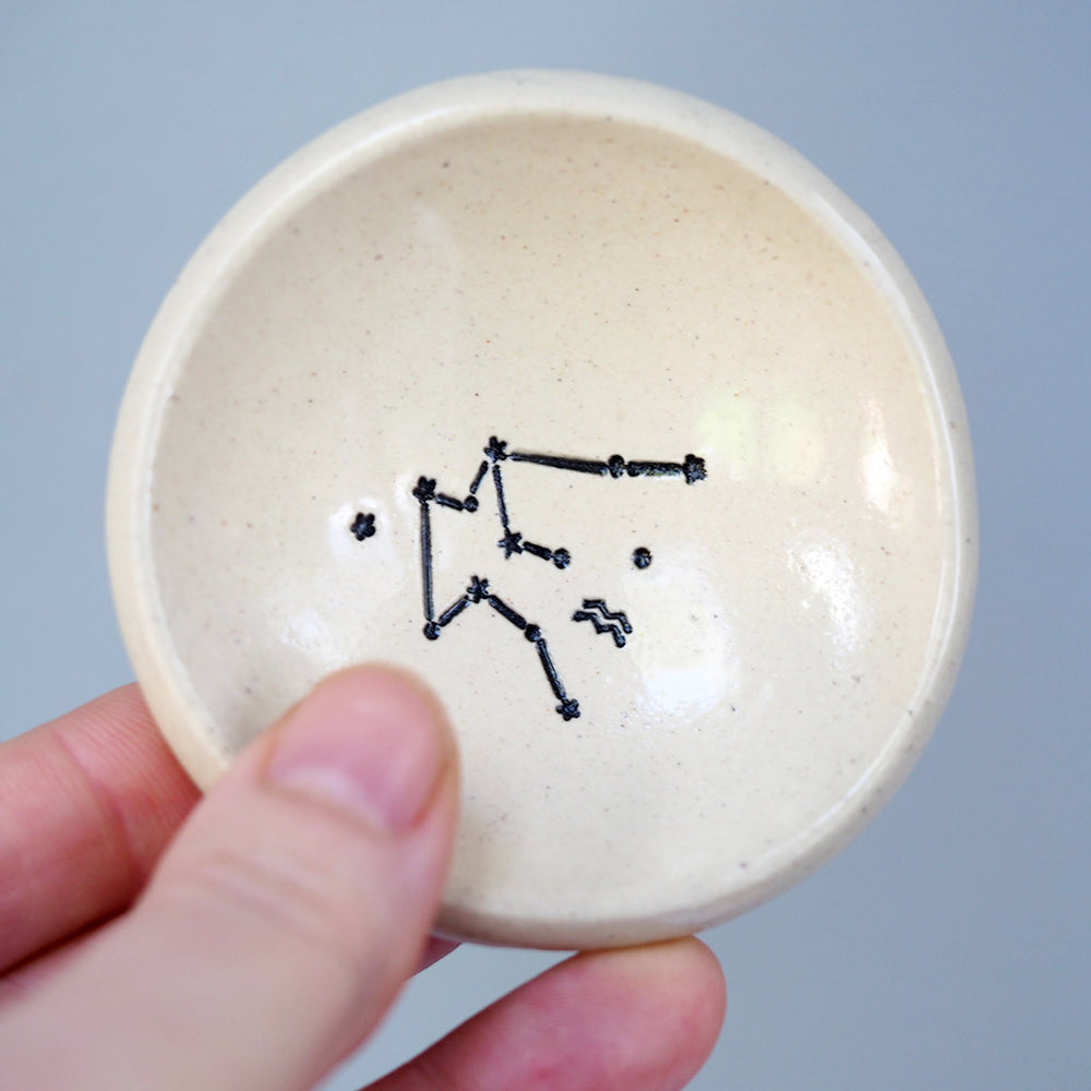 Small Zodiac Constellation Ring/Trinket Dish